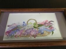 original watercolor painting 5 x 7 floral for sale  Canada