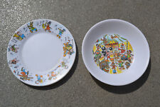 Lot assiettes disney d'occasion  France