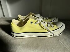 Yellow converse size for sale  LITTLEHAMPTON