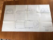 Aston Martin Db 300 Mk3 original Technical drawing for sale  Shipping to South Africa
