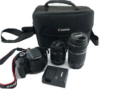 Canon EOS Rebel T6 18MP Digital DSLR Camera w/ 18-55mm, 75-300mm lens, & More, usado segunda mano  Embacar hacia Mexico