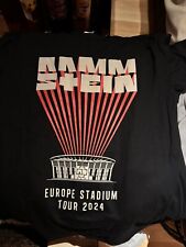 Rammstein tour shirt gebraucht kaufen  Aken