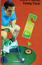 Vaso sanitário golfe putter jogo amantes de golfe presente humor banheiro verde, usado comprar usado  Enviando para Brazil