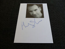 ULTRAVOX Midge Ure signed Autogramm auf 10x15 cm Karteikarte InPerson LOOK comprar usado  Enviando para Brazil