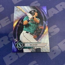 Cal Raleigh [Ice Foil] [RC] #83 2022 Bowman Platinum for sale  Shipping to South Africa