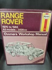Haynes range rover for sale  STOCKPORT