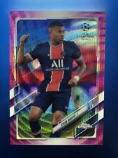 Refractor de onda rosa 2020-21 Topps cromado Kylian Mbappe, Francia 🙂 🙂 🙂 🙂 🙂 segunda mano  Embacar hacia Argentina