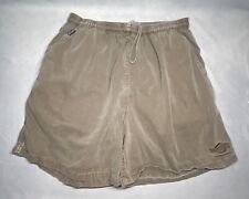 Shorts masculinos Crazy Shirts Havaí XL algodão tingido chocolate 6" costura interna frente plana comprar usado  Enviando para Brazil