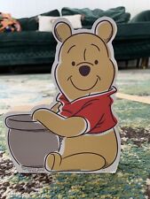 Usado, Winnie the Pooh and Honeypot parede ou prateleira babá decoração de madeira decoração de quarto de bebê comprar usado  Enviando para Brazil