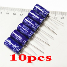 Usado, Capacitores NP verticais áudio radial 10pcs 1.5/2.2/4.7/6.8/10/15uf 100v 13×21mm comprar usado  Enviando para Brazil