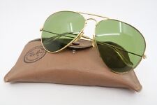 Óculos de sol aviador vintage B&L Ray Ban com estojo EUA gravado BL masculino médio comprar usado  Enviando para Brazil