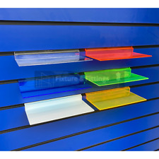 Acrylic slatwall shelf for sale  UK