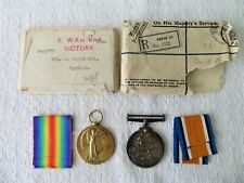 Pair ww1 medals for sale  HUNTLY