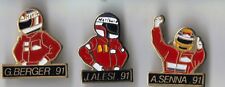 PIN'S PIN 3 PILOTES F1 AUTOMOBILE SENNA ALESI BERGER TBE PORT A PRIX COUTANT, usado comprar usado  Enviando para Brazil