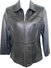 Leather jacket blazer for sale  Shipping to Ireland