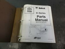 Usado, Mini escavadeira Bobcat 325 328 (série D) manual de peças 6901217 comprar usado  Enviando para Brazil