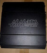 Used MMATS M1400.1D 1400 WATT Class D Car Amplifier 1400 M1400 TRUE BASSS USA for sale  Shipping to South Africa