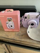 Câmera de Filme Instantânea Fujifilm Instax Mini 11 Roxa Lilás Nova Na Caixa, usado comprar usado  Enviando para Brazil