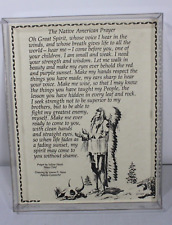 Native american prayer for sale  Pottstown