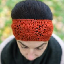 Burnt orange knitted for sale  WEMBLEY