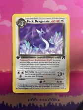 Pokemon Card Dark Dragonair Team Rocket 1ª Edição Incomum 33/82 Quase Perfeito comprar usado  Enviando para Brazil