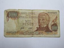 Papel moneda antigua argentina - #304 1978-83 1000 pesos - bien circulado segunda mano  Embacar hacia Argentina
