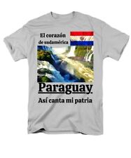 Usado, "Paraguay "Así canta mi patria" El corazón de sudamericana Camiseta S-4XL segunda mano  Embacar hacia Argentina