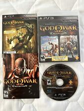 God of War Collection (PS3, 2009) CIB completo com manual e inserções - Testado, usado comprar usado  Enviando para Brazil