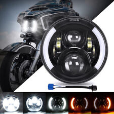 1x Projetor de Farol LED 7" Polegadas para Honda Shadow VT VT1100 VT750 VT600 VF750 comprar usado  Enviando para Brazil