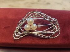 Signed mikimoto pearl for sale  North Stonington