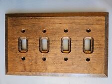 Vintage Wood Receptacle, Switch Plate Cover. More U Buy, The More U Save!! for sale  Shipping to South Africa