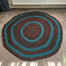 Afghan circular crocheted for sale  EXMOUTH