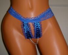 Blue pearl thong for sale  USA