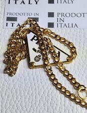 Collana PRADA colore bianco oro Reworked Prada Necklace usato  Napoli