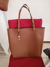 Fossil brown leather usato  Roma