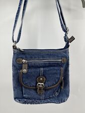 Bolsa de ombro vintage Y2K jeans tiracolo multibolsos azul jeans hipster comprar usado  Enviando para Brazil