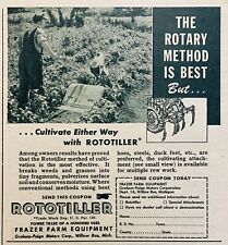 1947 ad. rototiller for sale  Southbridge