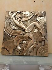 Grand Bas-relief Art déco danseuse "Folies bergère" d'après Maurice Picaud na sprzedaż  Wysyłka do Poland