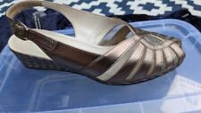 Gabor gold peeptoe for sale  STAINES-UPON-THAMES