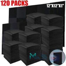 12-120PCS painéis de espuma acústica de 12 x 12 x 1 pulgadas Resistente al fuego comprar usado  Enviando para Brazil