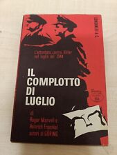 Libro complotto luglio usato  Poggibonsi