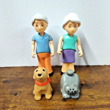 Vintage Little Tikes Grandma & Grandpa Dollhouse Figures Grandparents & Pets Lot for sale  Shipping to South Africa