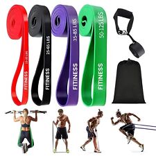 Heavy Duty Pull Up Resistance Bands Set Assisted Exercise Tube Home Gym Training, used for sale  Shipping to South Africa