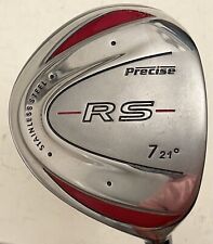 PRECISE RS 7 WOOD HYBRID 21° MEN’S GRAPHITE RH MED FIRM SHAFT 42”EUC! for sale  Shipping to South Africa