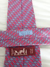 Hermes silk tie for sale  Shipping to Ireland