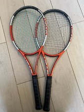x2 Head Liquidmetal Radical Midplus tennis racquet 4 1/4 new head guard djokovic for sale  Shipping to South Africa