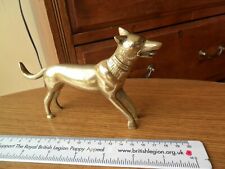 Vintage brass alsation for sale  TAVISTOCK