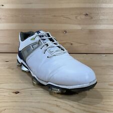 Zapatos de golf FootJoy Tour X para hombre talla 8,5 blancos azul marino gris 55404 segunda mano  Embacar hacia Mexico