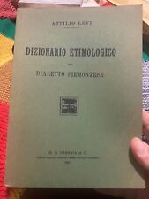 Dizionario etimologico del usato  Torino