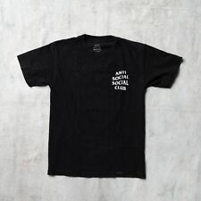 Camiseta preta gráfica pequena streetwear clube social anti jogos mentais comprar usado  Enviando para Brazil